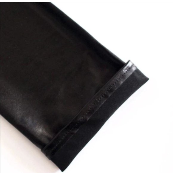 FA Latex Cosplay Black Long Gloves - Picture 6 of 16